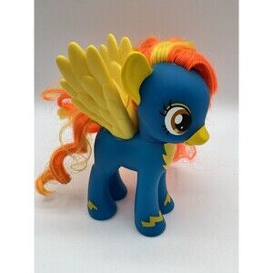 2010 My Little Pony Spitfire Wonderbolts 6" Blue Pegasus G4 - Target Exclusive